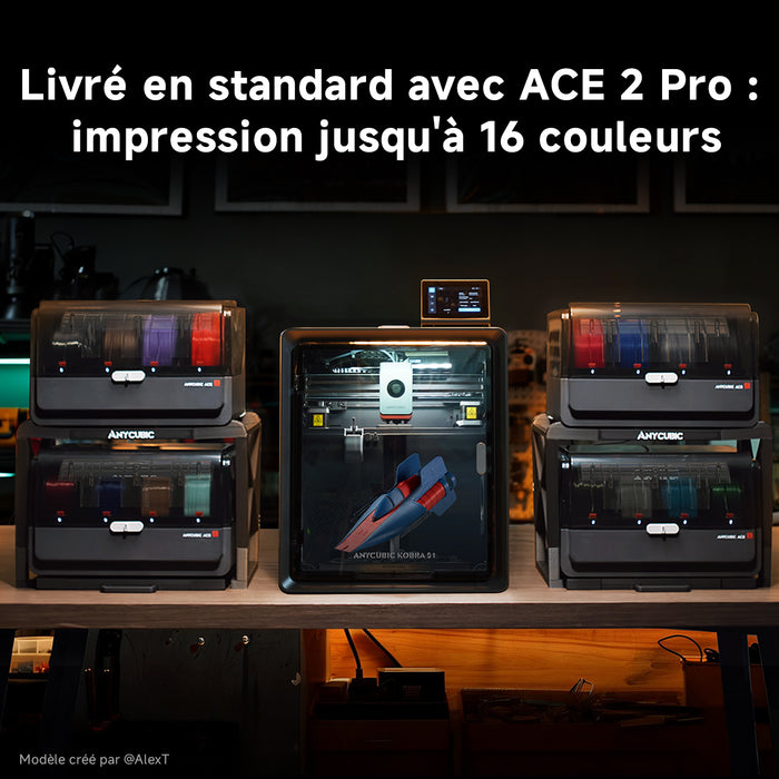 Anycubic Kobra S1 + ACE 2 Pro Combo